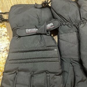 3M Thinsulate Insulated Black Gloves